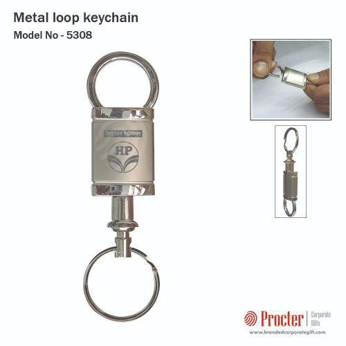 Metal Loop Keychain H-520