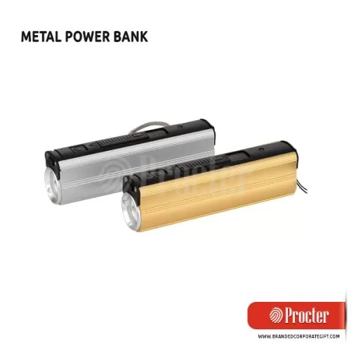 METAL Power Bank With Lighter C51 