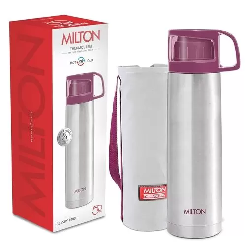Milton Glassy Flask Thermosteel Flask