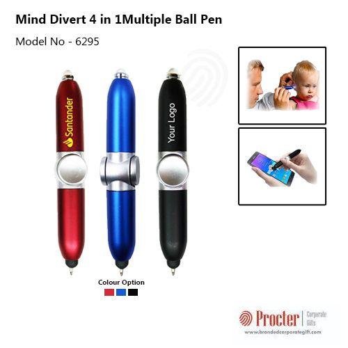 Mind Divert 4 in 1Multiple Ball Pen H-011