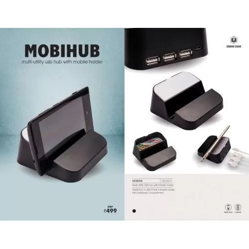 Mobihub 3 Ports USB Hub with Mobile Holder UG-GC11