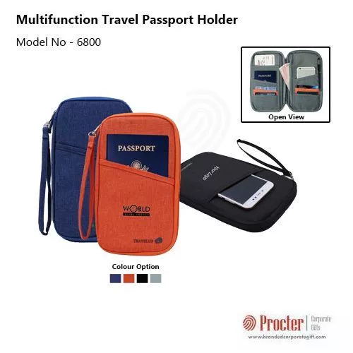 Multifunction Travel Passport Holder H-1523