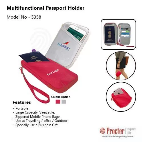 Multifunctional Passport Holder H-1509