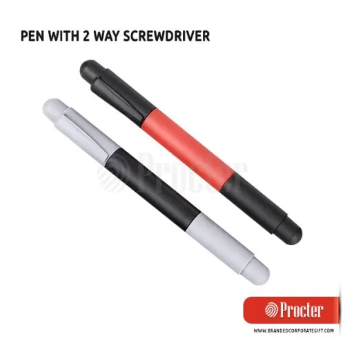 PROCTER - Pen With 2 Way Screwdriver L46 