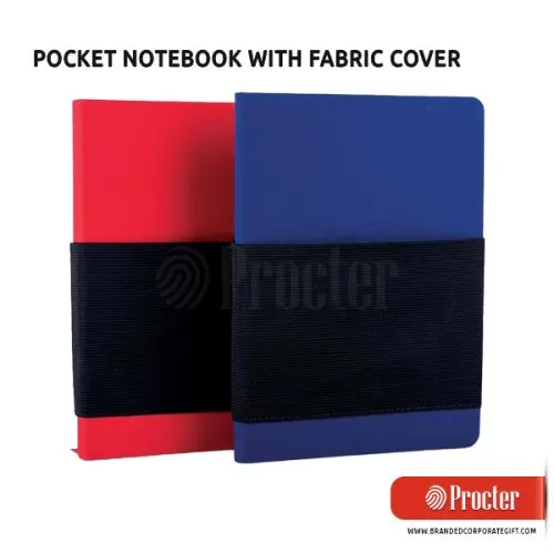 POCKET Notebook With Fabric Cover B111