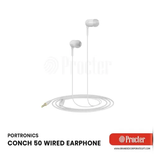 Portronics CONCH 50 in-Ear Wired Earphone
