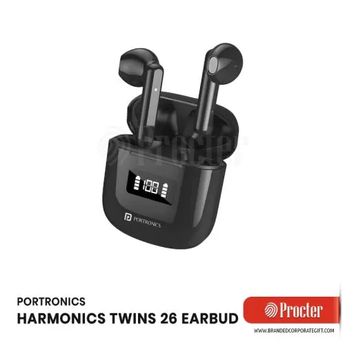 Portronics HARMONICS TWINS 26 Smart ENC Bluetooth Earbuds