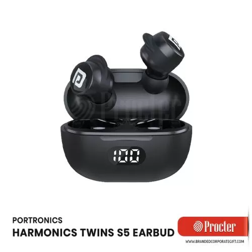 PROCTER - Portronics HARMONICS TWINS S5 Smart TWS Bluetooth Earbuds
