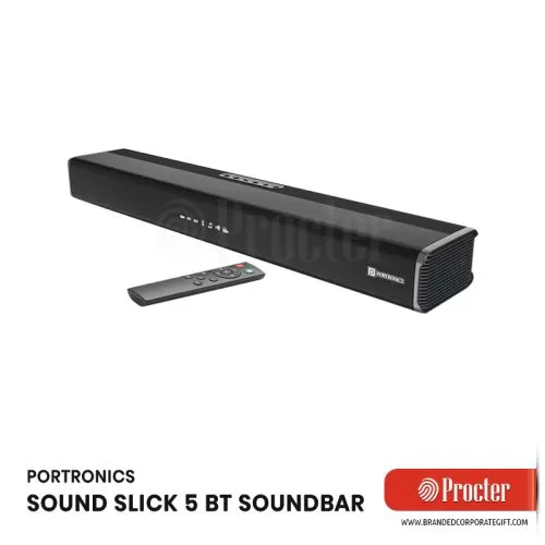 PROCTER - Portronics SOUND SLICK V Wireless Bluetooth Soundbar