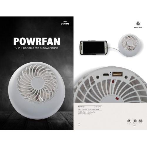 PowrFan 2-in-1 PowerBank & Desktop Fan UG-GF01