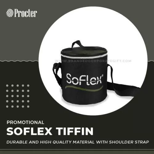 Qualitative Round shaped Soflex Tiffin Bag-SBT11100