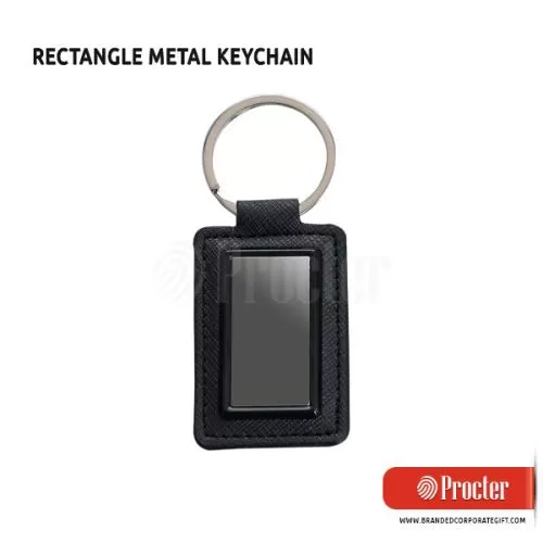 RECTANGLE metal keychain J70 