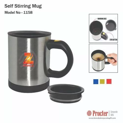 Self Stirring Coffee- Tea Mug H-220 