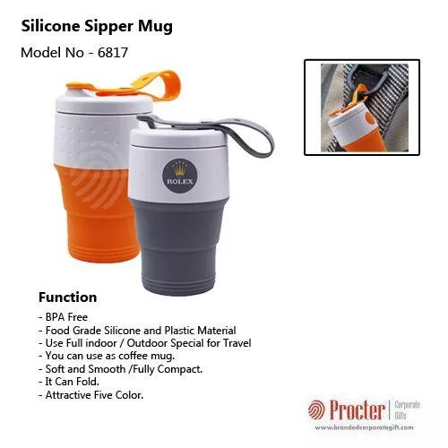 Silicone Sipper Mug H-303