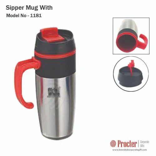 Sipper Mug with Handle 500ML H-058