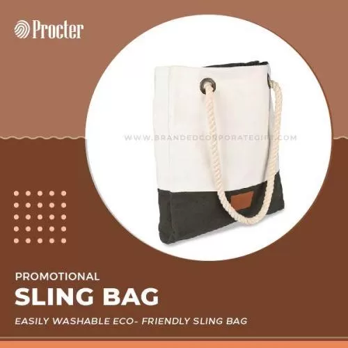 Soflex Pacific Canvas Off-white Sling Bag