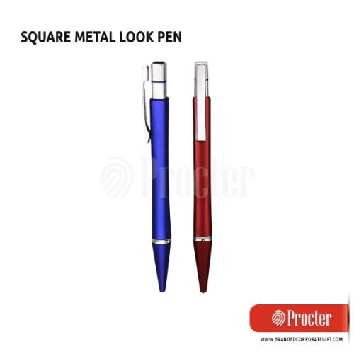 SQUARE Metal Look Pen L82