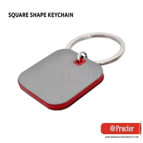 SQUARE Shape Keychain With Highlight J91 