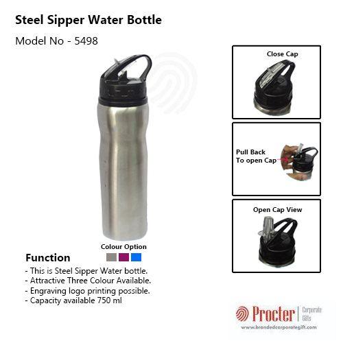 Steel Sipper Water Bottle H-114