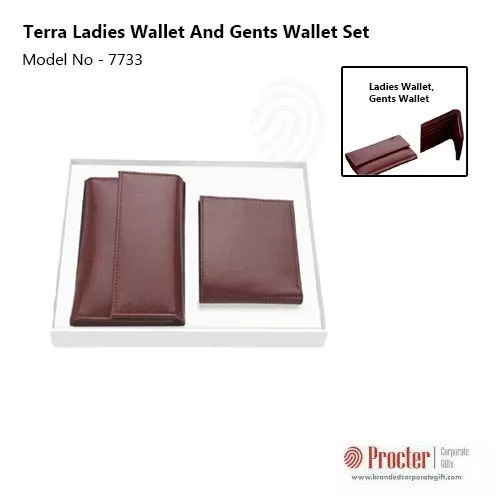 Terra Ladies Wallet and Gents Wallet Set