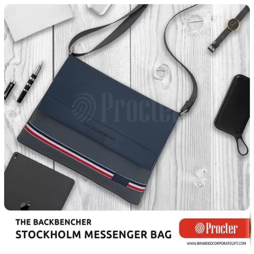 The Backbencher Stockholm Messenger Bag