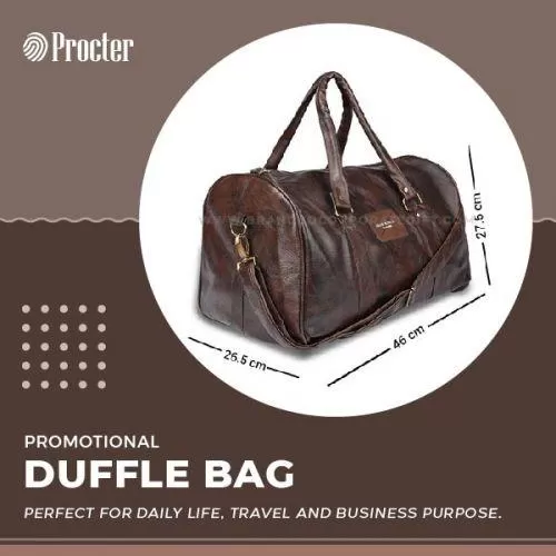 Travelling Duffle Bag - Brown