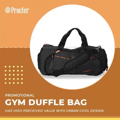 Urban Cool Killer Black Gym Duffle Bag KL-GYM BG-13