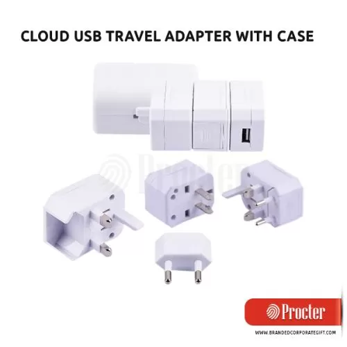 PROCTER - Urban Gear CLOUD PRO USB Travel Adapter UGGA02