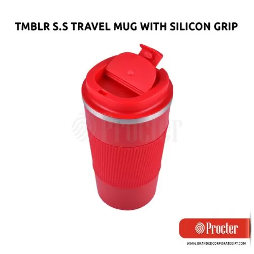 Urban Gear TMBLR Stainless Steel Travel Mug With Silicon Grip UGDB67