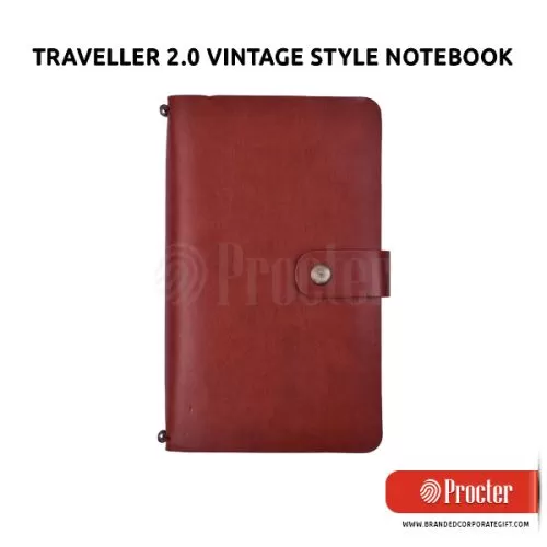 Urban Gear TRAVELLER 2.0 Refillable Travel Journal Notebook UGON29