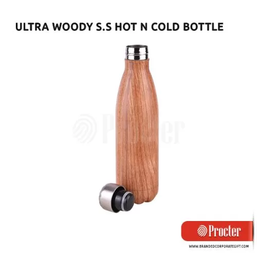 Urban Gear ULTRA WOODY Hot & Cold Sports Bottle UGDB11WD