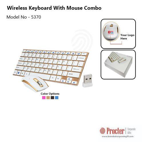 PROCTER - Wireless Keyboard with Mouse Combo KM-07