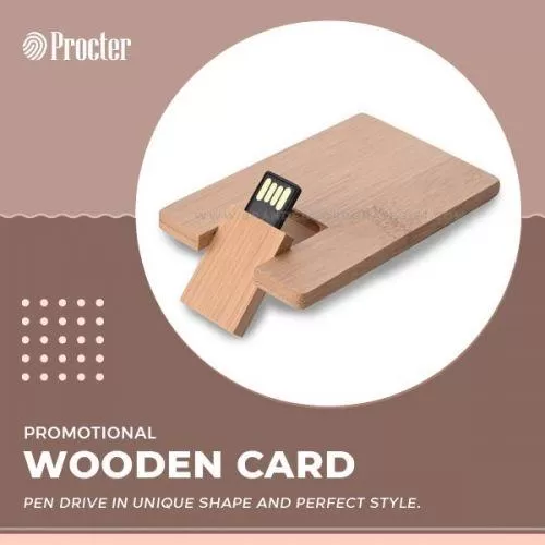Wooden Card USB Pendrive Shell CSW705