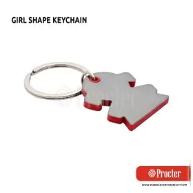  GIRL Shape Keychain With Highlight J89 