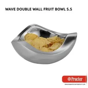  WAVE DOUBLE WALL Fruit Bowl H121