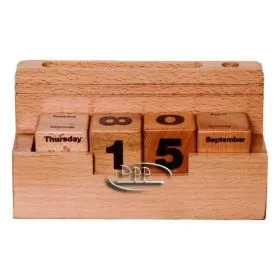 Wooden Desk Calendar DW 5202