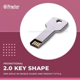 2.0 Key Shape Metal USB Pendrive Shell CSM101