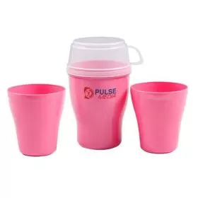Travelling Glass Set With Cup UD 1201 
