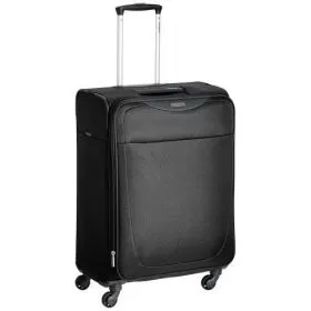 Samsonite Base-jet Polyester 55 cms Black Soft sided Suitcase