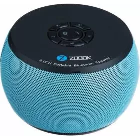 Zoook Bluetooth Speaker ZB-BS100 Aqua/Red/Black