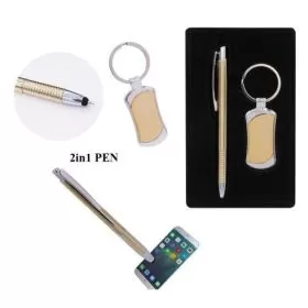 2 in 1 Golden Pen & Keychain GS-056