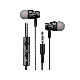 Zebronics ZEB-EM930 Wired Headset with Mic (Black, In the Ear)