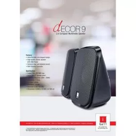 iBall Decor 9 Multimedia Speakers (Black)