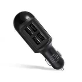 Car Charger with 4 USB Ports ZF-CU4P