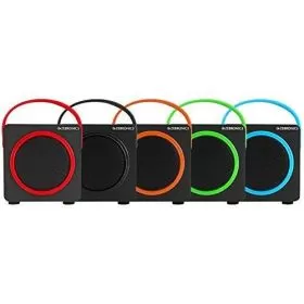 Zebronics Smart Portable Bluetooth Speaker /USB / TF card / Built-in FM / AUX (Random Colors)