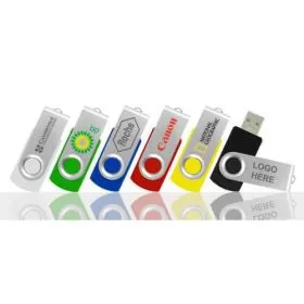 Promotional Twister / Swivel USB Pen Drive U199