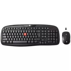 iBall Dusky Duo Wireless Keyboard with Wireless Mouse(usb dongle at backside of Mouse)