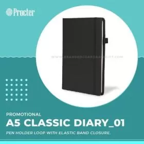 A5 Classic Corporate Diary with Italian PU Cover Diary_03