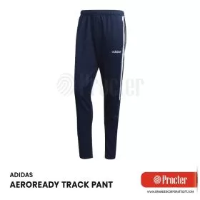 Adidas AEROREADY Blue Football Soccer Track Jogger Pants Men's DY3134
