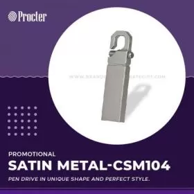 Black Metal Hook USB Pendrive Shell CSM104